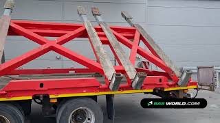 NETAM-FRUEHAUF ONCZ39 327 A Hydraulischer Schrägstellung Betonwände bis 4.20 br low bed semi-trailer for sale image 4 NETAM-FRUEHAUF ONCZ39 327 A Hydraulischer Schrägstellung Betonwände bis 4.20 br low bed semi-trailer image 4