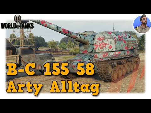 World of Tanks - Bat.-Châtillon 155 58 - Arty Alltag auf Tier 10