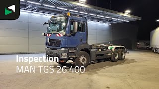 تریلی دارای بالابر قلابی MAN TGS 26.400 6X4 Hiab XR21S56 Containersystem Automatic Euro 5 | تصویر 4 - Autoline