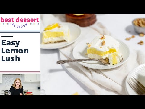 Lemon Lush Layered Dessert