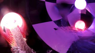 Stuck inside a water slide rebound chamber at Water Park