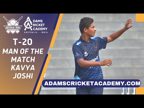 Kavya Joshi | T20 Cup Final Man of the Match | Haryana CA vs Uttarakhand Colts