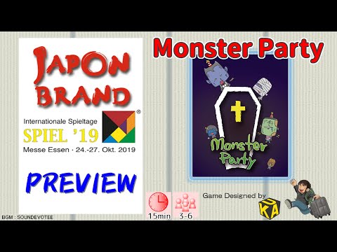 Monster Party [JAPONBRAND ESSENSPIEL'19 PREVIEW]