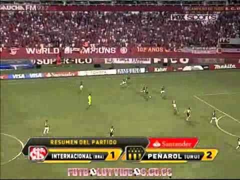 Internacional 1 Peñarol 2 Copa libertadores 2011