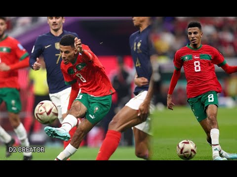 Azzedine Ounahi shows his class football vs France Semi final World Cup