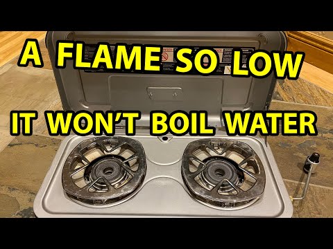 How To get a low 🔥flame🔥 with Coleman FyreKnight Hyperflame Propane Stove👍👍👍