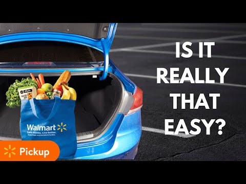 Part of a video titled Walmart Grocery Pickup Review: How It Works and Tips to Get Started
