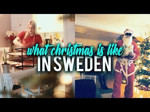 WHAT CHRISTMAS IS LIKE IN SWEDEN | Celebrating on the 24th?!