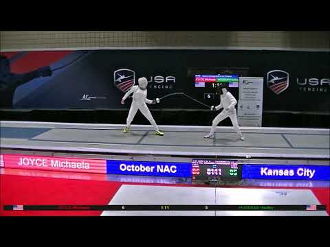 2019 October NAC Cadet Women's Epee Gold: Joyce vs. Husisian