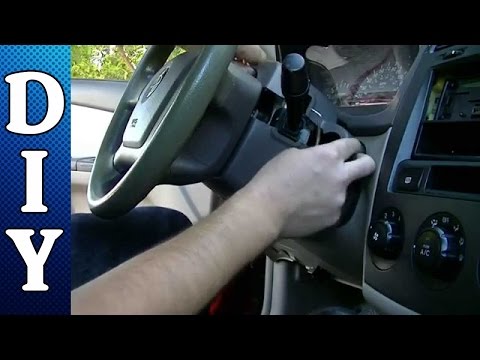 How to Remove and Replace an Ignition Lock Cylinder - Kia Spectra