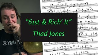 “61st &amp; Rich It” by Thad Jones. Swingin’ Shout Section.