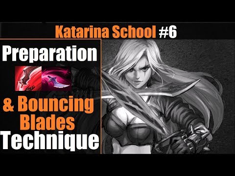 ⚔️►Katarina School #6: The PATIENT Technique With Q & W | League Of Legends