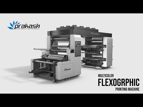 Flexographic Printing Machine Roll To Roll