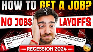 How To Actually Get Placed as a Software Engineer in 2024? Recession and Mass Layoffs?🤔