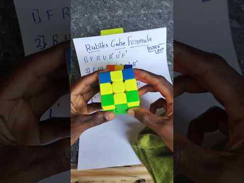 last layer cross formula 🥳