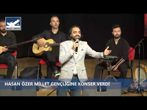 HASAN ÖZER MİLLET GENÇLİĞİ BULUŞMASI KONSERİNDE