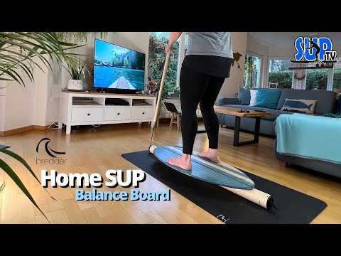 Bredder Home SUP im Test - Ganz einfach Zuhause paddeln | SUP Heimtrainer für effektives Training