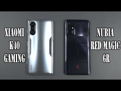 Xiaomi Redmi K40 Gaming vs Red Magic 6R | SpeedTest and Camera comparison