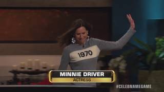They INSULTED Minnie Driver | Celebrity Name Game