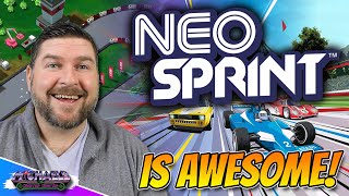 NeoSprint Is Awesome! Atari's Classic Racer Is Back!