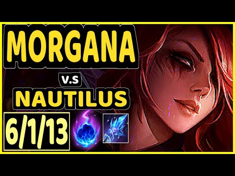 KASING (MORGANA) vs NAUTILUS - 6/1/13 KDA BOTTOM SUPPORT GAMEPLAY - EUW Ranked GRANDMASTER