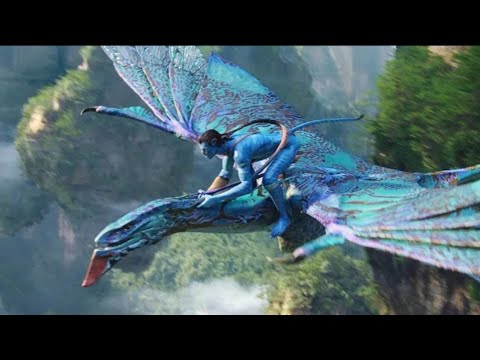 Jake's First Flight On Ikran - Avatar (2009) Movie Clip HD