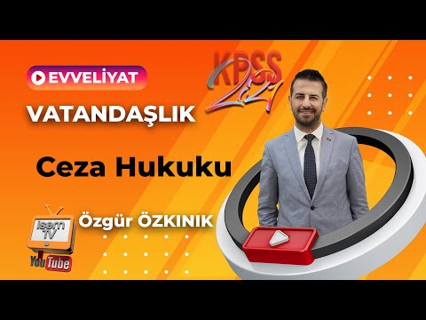 9 - CEZA HUKUKU - ÖZGÜR ÖZKINIK