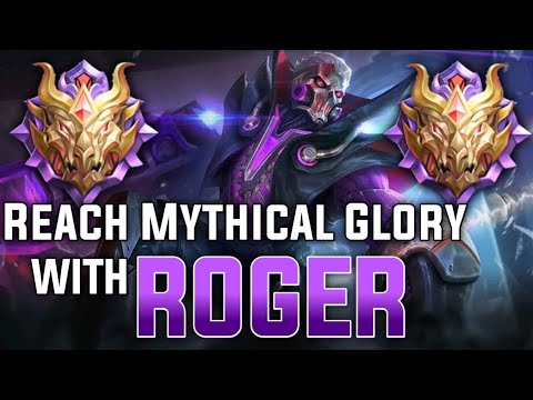 HOW TO RANK UP IN MOBILE LEGEND USING ROGER | ROGER GUIDE AND ROTATION | ROGER BEST BUILD 2021
