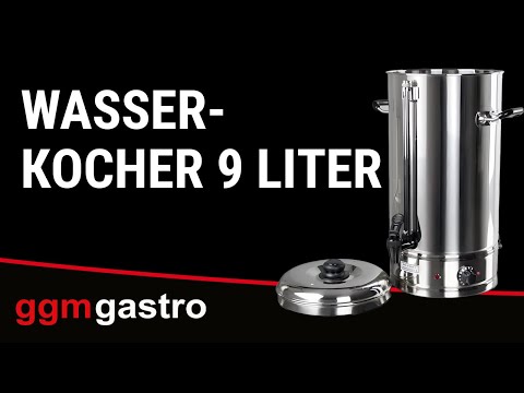 Wasser- & Glühweinkocher - 8 Liter - 2 kW - Stufenlose Temperaturregelung