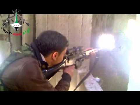 استهداف  قوات النظام من كتيبة معاوية بن أبي سفيان التابع للواء احفاد الأمويين