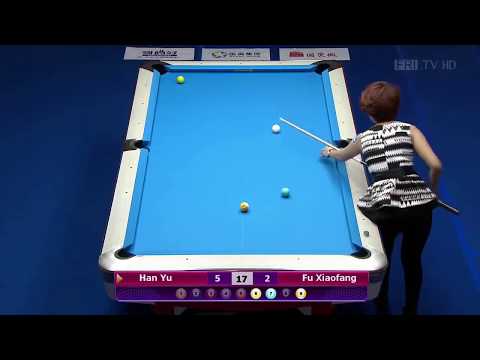 Han Yu vs Fu Xiaofang | Women Billiard 9-Ball Pool World Championship 2014 | part 6
