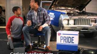 Corkys Auto Parts Carquest TV commercial