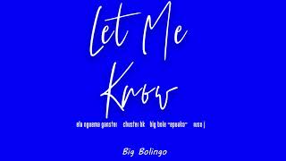 Let Me Know Music Video