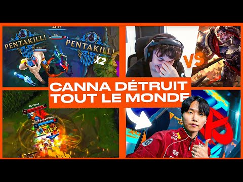 KC CANNA DESTROYS THE LEC TOPLANE, PENTAKILLS FROM EVERYWHERE (BEST OF OTP)