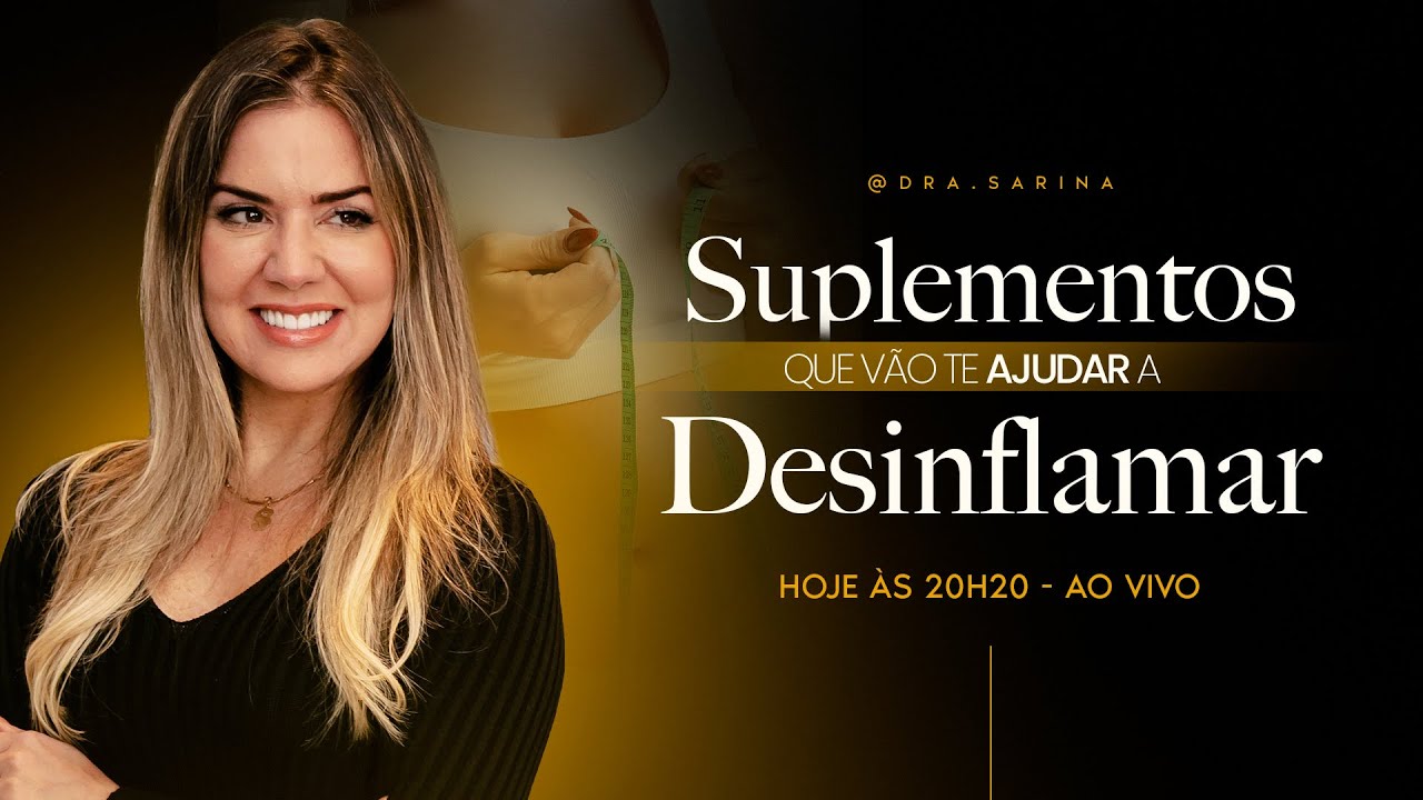 Suplementos que vão te ajudar a desinflamar