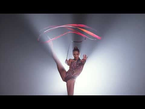 Rhythmic Gymnastics Slow Motion "Missed Nuance" p.2 "Serpentine Cascade" Alexandra Kiroi Bogatyreva.