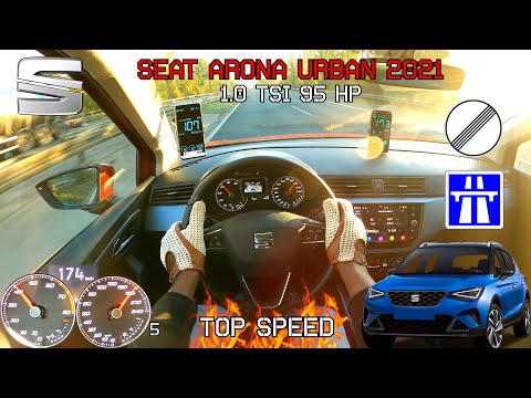 Thumbnail for 2021 Seat ARONA 1.0 TSI 95 TOP SPEED AUTOBAHN DRIVE POV by SEAT