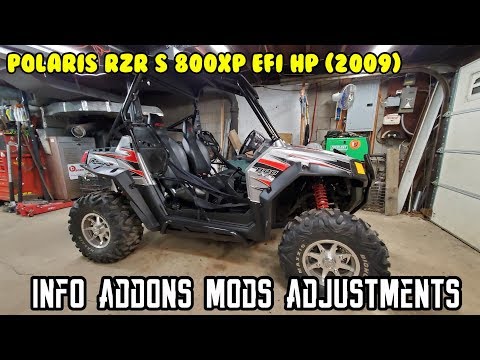 Polaris Ranger RZR 800XP S EFI HP (2009) Info, custom mods, High Performance.