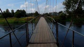 preview picture of video 'Мост через Москву-реку в деревне Васильевское'