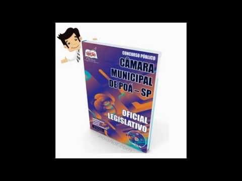 Apostila Concurso Câmara Municipal de Poá 2016 - Oficial Legislativo