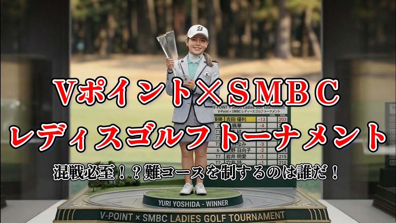 【2026女子ゴルフ】絶対女王不在の大混戦！Vポイント×SMBCレディスの見どころと注目ルーキー徹底解説