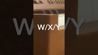 W/X/Y弾いてみた【ピアノ】
