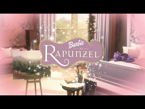 POV: Barbie as Rapunzel,  Cozy Tower Ambience 💕 | Music & Relaxation