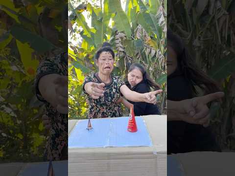 The greedy young girl took the large cup of ice cream, and this is what happened afterward.