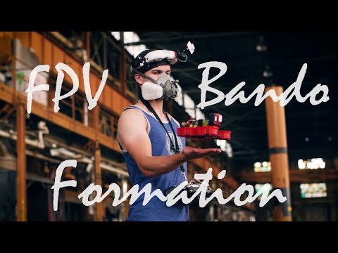 FPV Formation in an Abandoned Warehouse