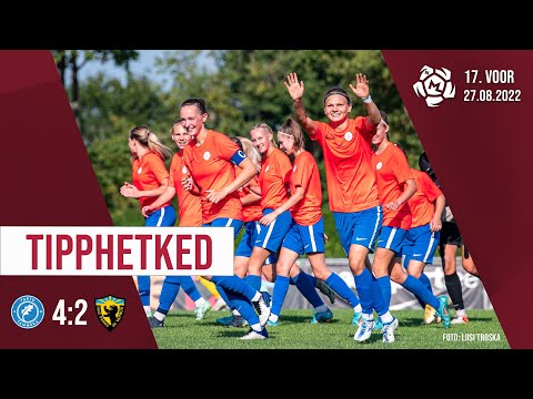 NML 17. voor: Tartu JK Tammeka - Pärnu JK Vaprus 4:2 (27.08.2022)