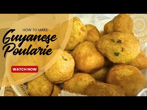 Authentic Guyanese Poularie Recipe 🇬🇾 | Fluffy, Spiced & Delicious!