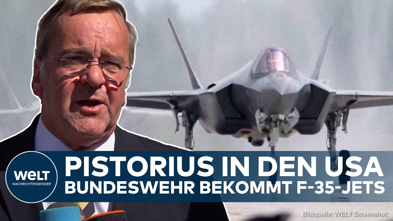 USA: Bundeswehr kooperiert mit Pentagon! Pistorius erhält erste F-35-Kampfjets für Deutschland