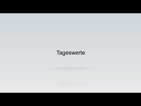 Tageswerte
