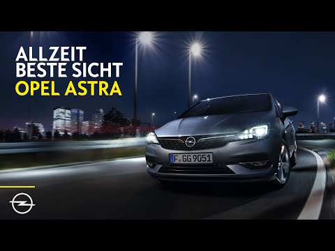Opel Astra Vorreiter mit IntelliLux LED Matrix-Licht